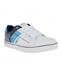 Vostro White Navy Moon Casual Shoes for Men - VSS0155